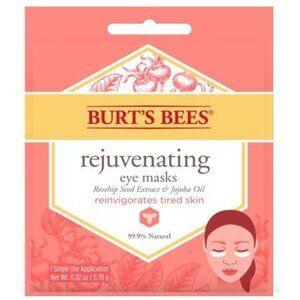 Burt's Bees Rejuvenating Eye Mask Single Use Eye Mask 1 Pair